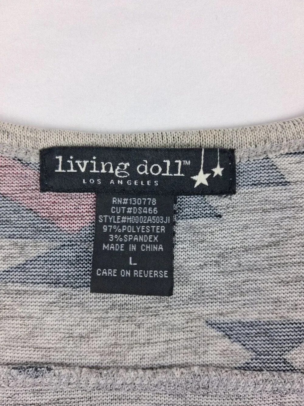 Living Doll Los Angeles Large Tribal Aztec Style Cardigan Sweater High-Low Hem - Picture 8 of 12